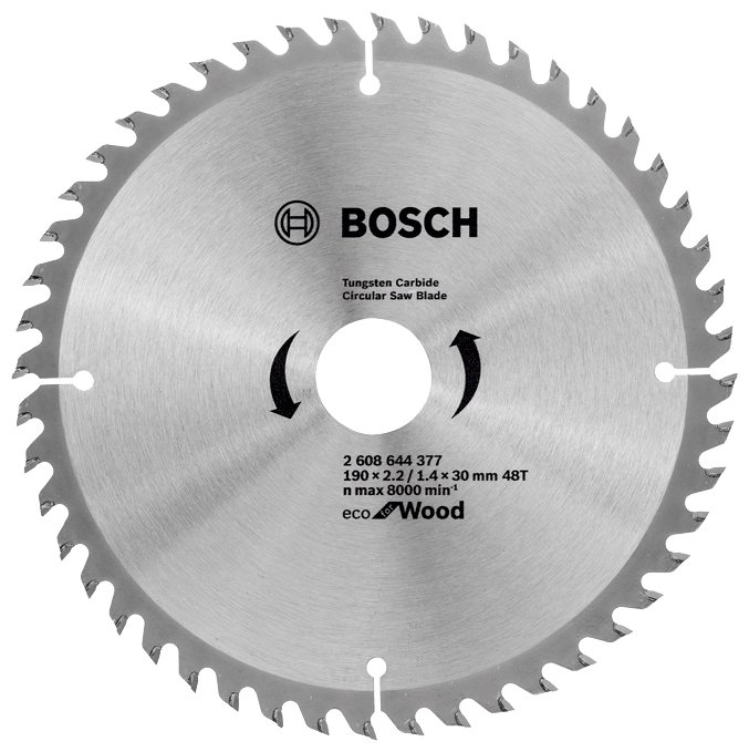 Пильный диск BOSCH Eco Wood 2608644377 190х30 мм (фото modal 1)
