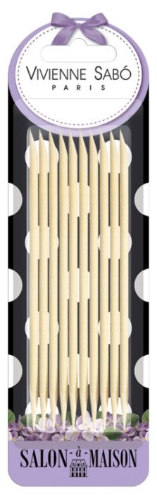 Vivienne Sabo Деревянные палочки для маникюра, 10 шт. (фото modal 1)