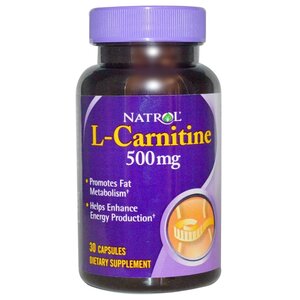 Natrol L-карнитин 500 мг (30 шт.) (фото modal nav 1)