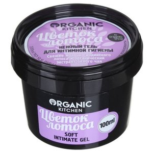 Organic Shop Гель нежный для интимной гигиены Цветок лотоса, 100 мл (фото modal nav 1)