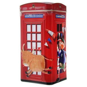 Печенье Campbells Telephone kiosk песочное с шоколадной стружкой, 175 г (фото modal nav 1)