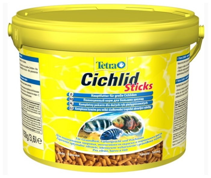 Сухой корм Tetra Cichlid Sticks для рыб (фото modal 10)