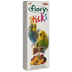 Лакомство для волнистых попугаев Fiory Sticks с фруктами (фото modal nav 1)