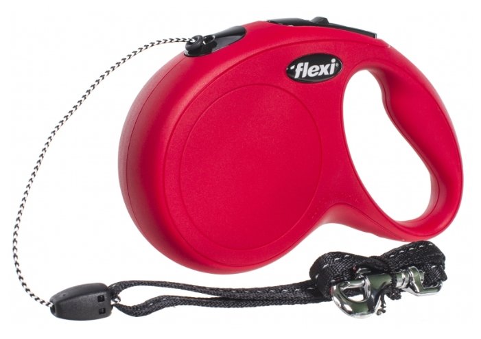 Поводок-рулетка для собак Flexi Classic S тросовый (фото modal 1)