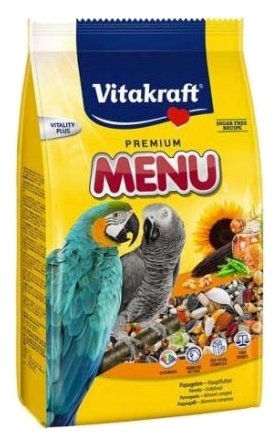Vitakraft Корм для крупных попугаев Premium Menu (фото modal 1)