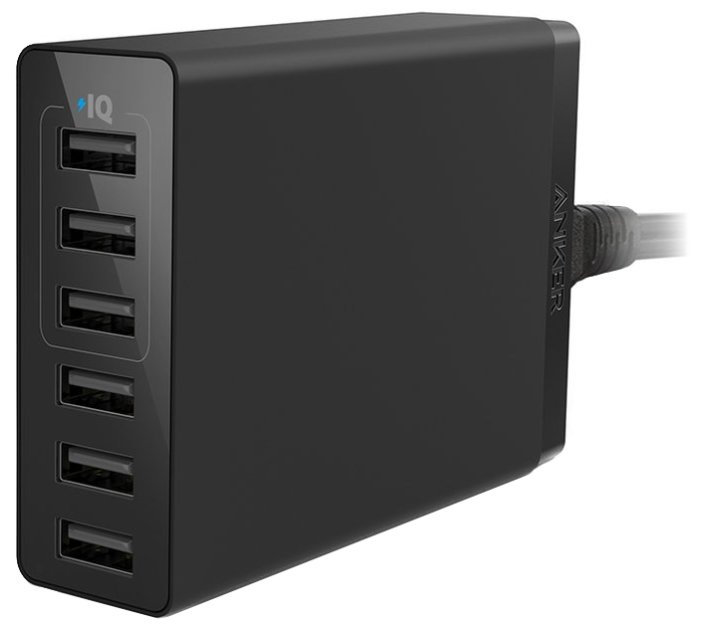 Сетевая зарядка ANKER PowerPort 6 Lite (фото modal 1)