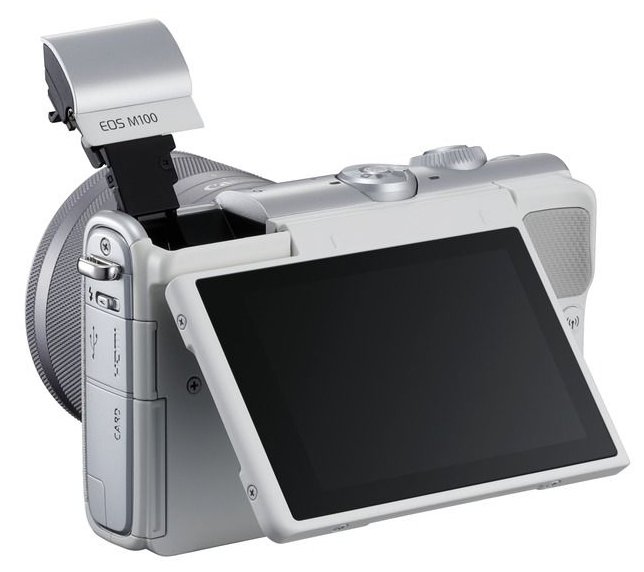 Фотоаппарат со сменной оптикой Canon EOS M100 Kit (фото modal 12)