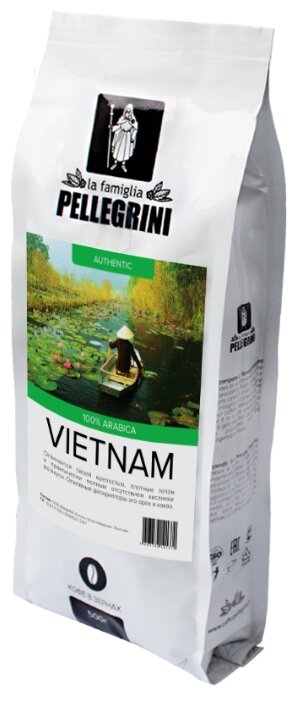 Кофе в зернах la famiglia Pellegrini Vietnam (фото modal 1)