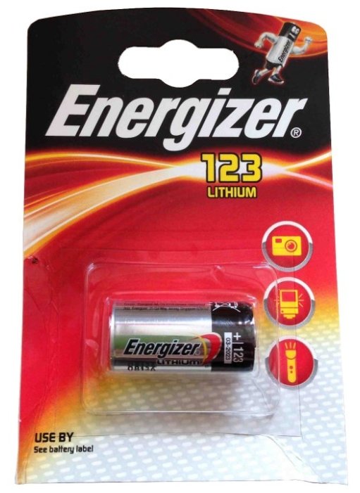Батарейка Energizer CR123 (фото modal 1)
