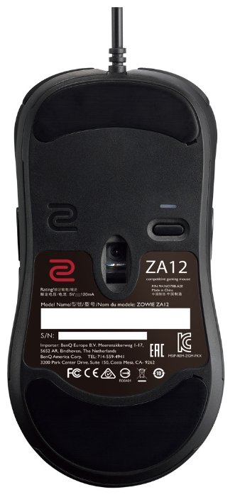 Мышь ZOWIE GEAR ZA12 Black USB (фото modal 5)
