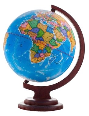 Глобус физико-политический Глобусный мир Двойная карта 420 мм (10406) (фото modal 1)