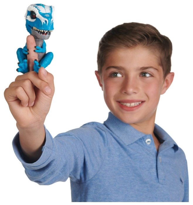 Интерактивная игрушка робот WowWee Fingerlings Untamed T-Rex (фото modal 5)