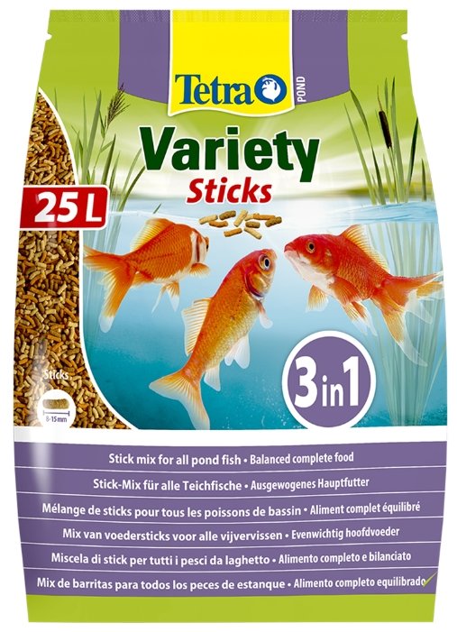 Сухой корм Tetra Pond Variety Sticks для рыб (фото modal 10)