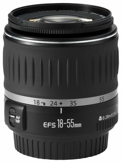 Объектив Canon EF-S 18-55mm f/3.5-5.6 (фото modal 1)