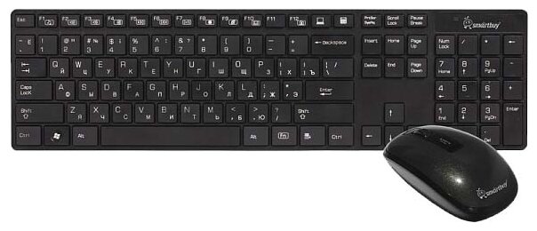 Клавиатура и мышь SmartBuy SBC-215318AG-K Black USB (фото modal 2)
