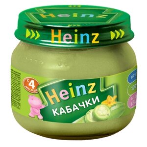 Пюре Heinz кабачки (с 4 месяцев) 80 г, 1 шт (фото modal nav 1)