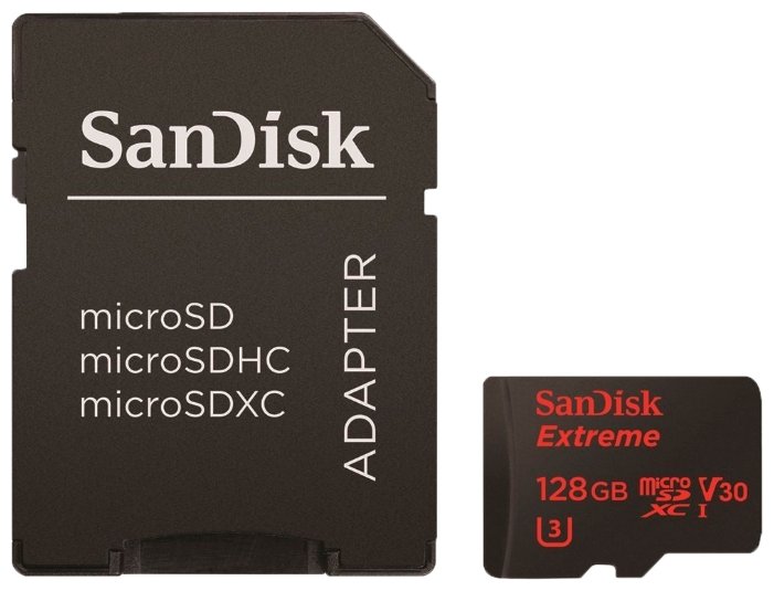 Карта памяти SanDisk Extreme microSDXC Class 10 UHS Class 3 V30 90MB/s (фото modal 3)