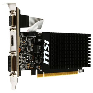 Видеокарта MSI GeForce GT 710 954Mhz PCI-E 2.0 1024Mb 1600Mhz 64 bit DVI HDMI HDCP Silent (фото modal nav 2)