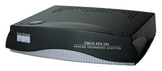 Адаптер для VoIP-телефонии Cisco ATA 186 (фото modal 1)