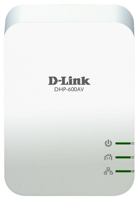 Адаптер Powerline D-link DHP-600AV (фото modal 1)