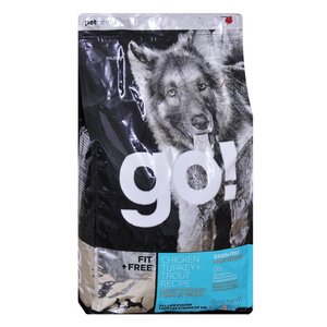 Корм для собак GO! (11.35 кг) Fit + Free Grain Free Dog Recipe (Turkey, chicken, trout, duck) (фото modal nav 1)