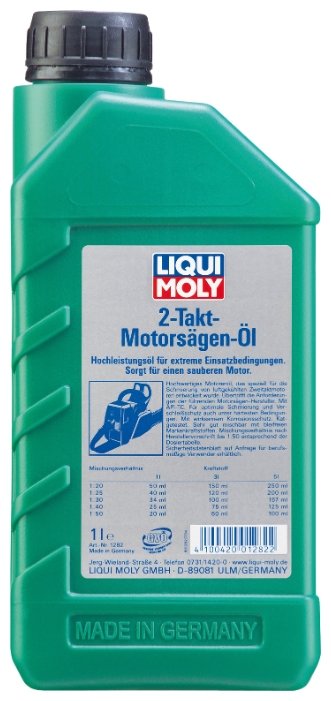Масло для садовой техники LIQUI MOLY 2-Takt-Motorsagen-Oil 1 л (фото modal 1)