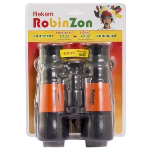 Бинокль Rekam Robinzon Kit 6x30 4x30 (фото modal nav 1)