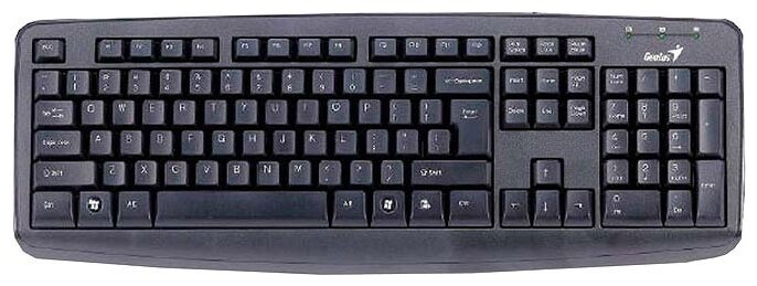 Клавиатура Genius KB-110X Black PS/2 (фото modal 1)