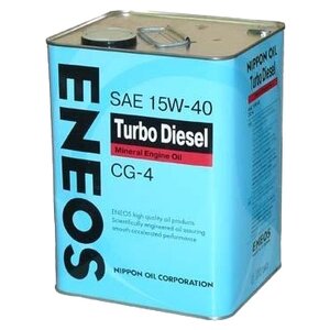 Моторное масло ENEOS Turbo Diesel CG-4 15W-40 6 л (фото modal nav 1)