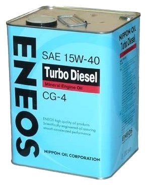 Моторное масло ENEOS Turbo Diesel CG-4 15W-40 6 л (фото modal 1)