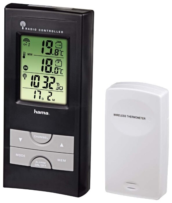 Термометр HAMA EWS-165 (фото modal 1)