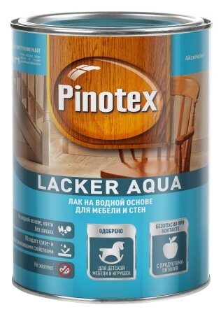 Лак Pinotex Lacker Aqua матовый (1 л) (фото modal 1)