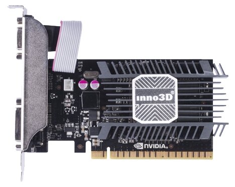 Видеокарта Inno3D GeForce GT 730 902Mhz PCI-E 2.0 2048Mb 1800Mhz 64 bit DVI HDMI HDCP (фото modal 1)