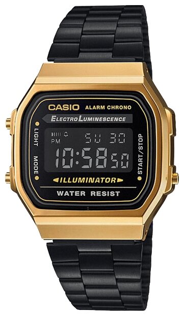 Наручные часы CASIO A-168WEGB-1B (фото modal 1)