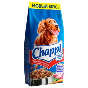 Корм для собак Chappi (15 кг) Сухой корм с Говядиной по-домашнему с овощами и травами (фото modal nav 1)