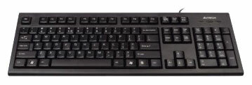Клавиатура A4Tech KR-85 Black PS/2 (фото modal 1)