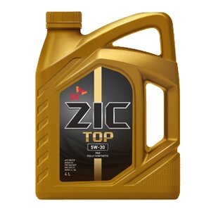 Моторное масло ZIC TOP 5W-30 4 л (фото modal nav 1)