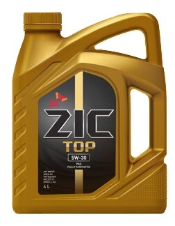 Моторное масло ZIC TOP 5W-30 4 л (фото modal 1)
