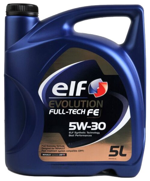 Моторное масло ELF Evolution Full-Tech FE 5W-30 5 л (фото modal 1)