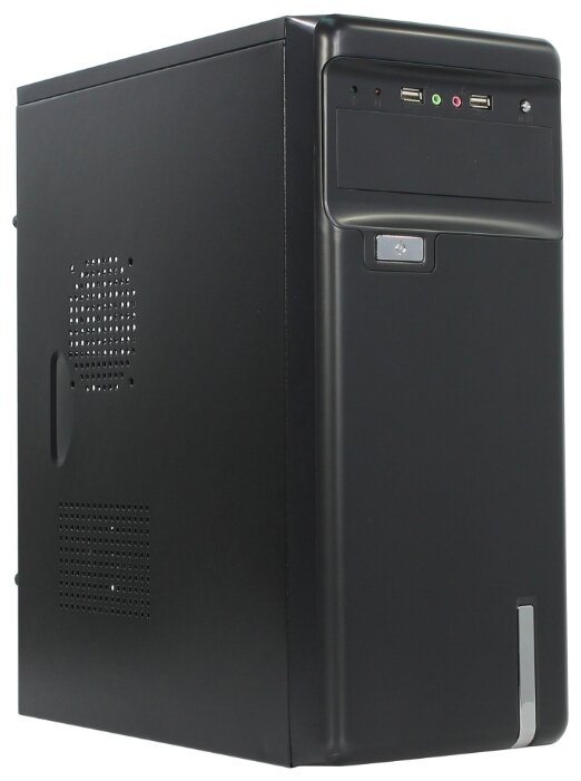 Компьютерный корпус ExeGate AA-323 w/o PSU Black (фото modal 1)