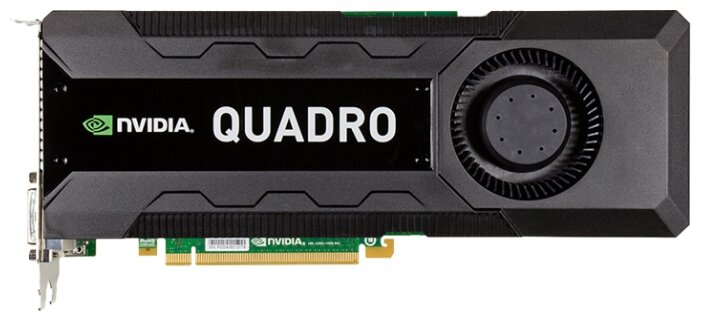 Видеокарта PNY Quadro K5000 Mac PCI-E 3.0 4096Mb 256 bit 2xDVI (фото modal 1)