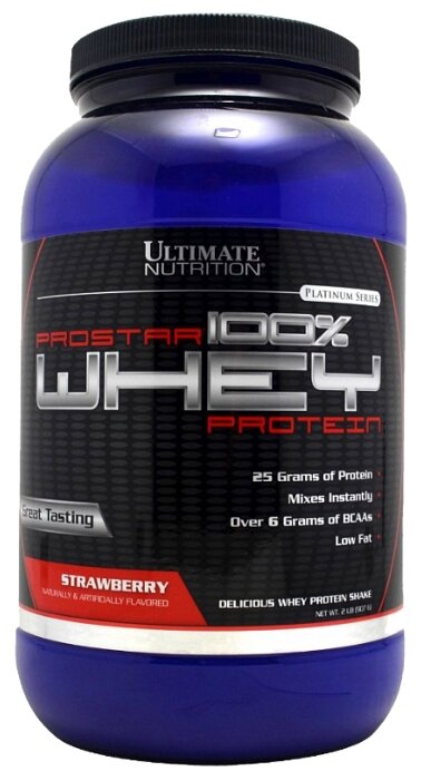 Протеин Ultimate Nutrition Prostar 100% Whey Protein (907 г) (фото modal 1)