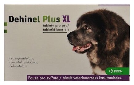 КРКА Дехинел плюс XL таблетки для собак (фото modal 1)