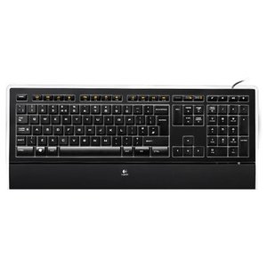 Клавиатура Logitech Illuminated Keyboard K740 Black USB (фото modal nav 5)