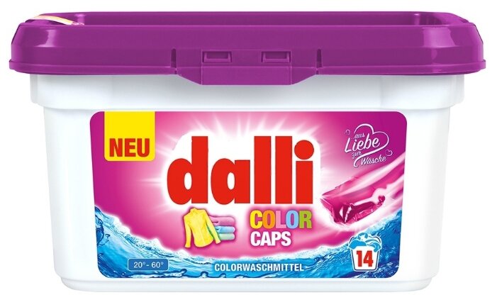 Капсулы Dalli Color Caps (фото modal 1)