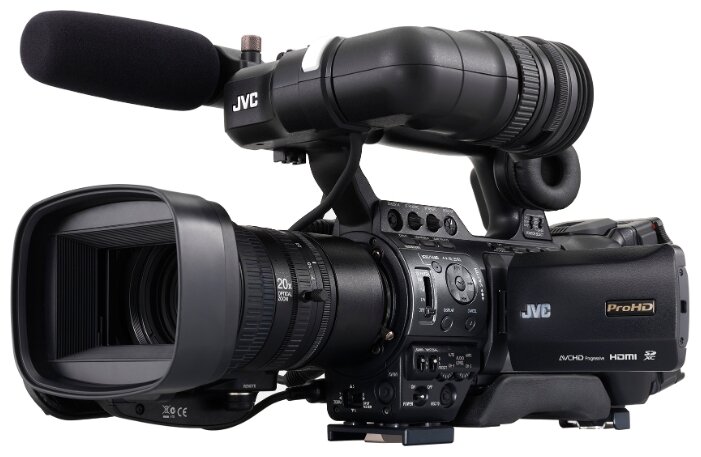 Видеокамера JVC GY-HM890E с объективом Fujinon 20x (фото modal 1)