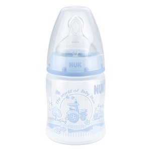NUK First Choice Plus Baby Rose&Blue бутылочка 150 мл с рождения (фото modal nav 1)