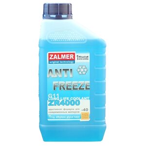 Антифриз Zalmer LLC ZR 4000 G11 (синий), (фото modal nav 1)