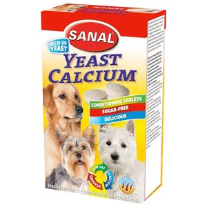 Лакомство для собак Sanal Yeast Calcium (фото modal nav 1)