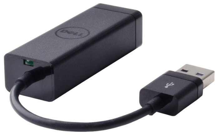 Ethernet-адаптер DELL USB 3.0 to Ethernet adapter (470-ABBT) (фото modal 2)